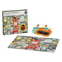 Robot Factory 100pc Decoder Jigsaw Puzzle main image
