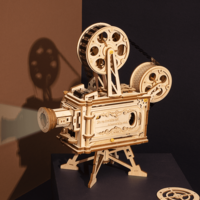Robotime Mechanical Gears Vitascope Vintage Movie Projector