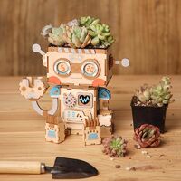 Robotime Flower Pot Robot main image