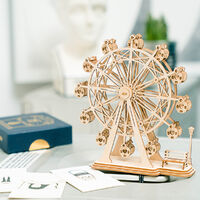 ROKR Mini Ferris Wheel Model Kit main image