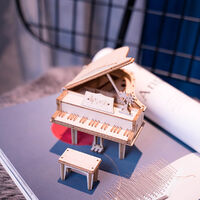 ROKR Mini Grand Piano Model Kit main image