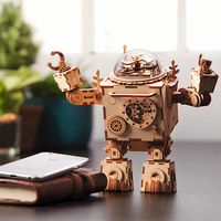 Robotime Steampunk DIY Music Box Orpheus main image