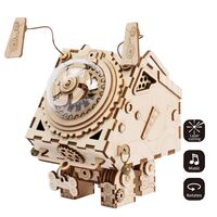Robotime Steampunk DIY Music Box Seymour main image