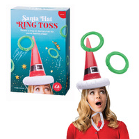 Santa Hat Ring Toss Game main image