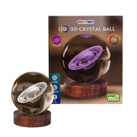 Saturn 3D LED Crystal Lamp main image