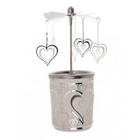 Spinning Hearts Tealight Candle main image