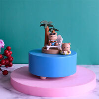 Seaside Holiday Wooden Music Box main image