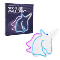 Small LED Unicorn Neon Wall Light main image