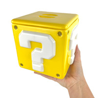 Super Mario Question Mark Block Storage Jar main image