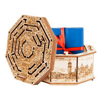 Secret Maze Wooden Puzzle Box main image