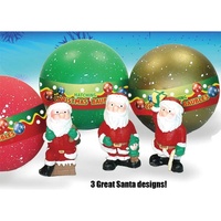 Santa Surprise Christmas Bauble main image