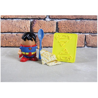 Superman Egg Cup and Toast Stamp main image