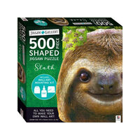Sloth Shaped 500pc Jigsaw Puzzle main image