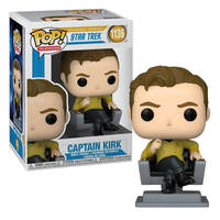 Star Trek Captain Kirk in Chair Pop Vinyl Figure main image