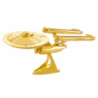 Star Trek Metal Earth NCC1701 Gold