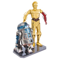 Star Wars Metal Earth R2-D2 and C-3PO Gift Box main image