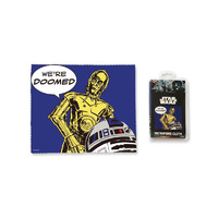 Star Wars We're Doomed Microfibre Cloth main image