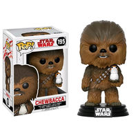 Star Wars Chewbacca with Porg Pop Vinyl Figure main image