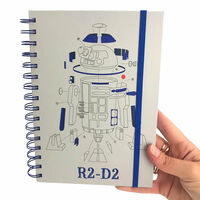 Star Wars R2-D2 A5 Spiral Notebook main image