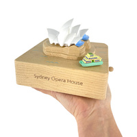 Sydney Opera House Moving Wooden Musical Box main image