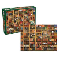 The Cat Library 1000pc Jigsaw Puzzle main image