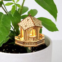 Twilight Gazebo DIY Mini Treehouse Model Kit