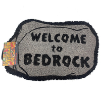 The Flintstones Welcome to Bedrock Door Mat main image