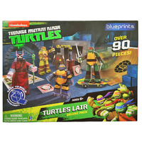 Teenage Mutant Ninja Turtles Deluxe Turtles Lair Papercraft Pack main image