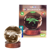 Triceratops 3D LED Crystal Lamp main image
