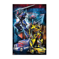 Transformers 4 Optimus and Bumblebee Poster main image