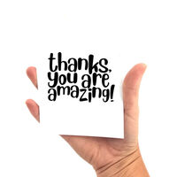 Thanks You Are Amazing Print main image