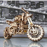 UGears Bike with Sidecar main image