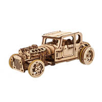 UGears Hot Rod Furious Mouse Wooden Model Kit main image