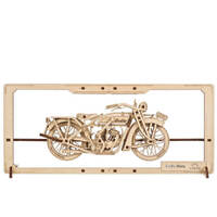 UGears Indie Moto 2.5D Wooden Puzzle Kit main image
