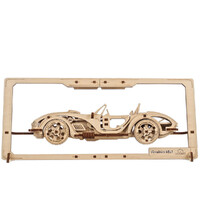 UGears Roadster MK3 2.5D Wooden Puzzle Kit main image