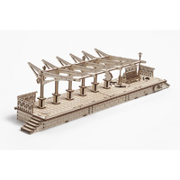 UGears Model Railway Platform main image