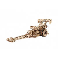 UGears Top Fuel Dragster Model Kit main image
