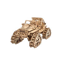 UGears Tracked Off Road Vehicle Wooden Model Kit main image