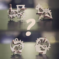 UGears Mystery Wooden Fidget Kit