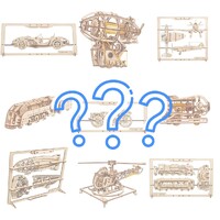 UGears Mystery Wooden Model Kit main image