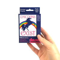 Unicorns Exist 100pc Pocket Puzzle main image