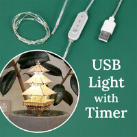 USB Light with Timer for Tiny Treehouse Upgrade