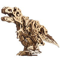 UGears Tyrannosaurus Rex Wooden Model Kit main image