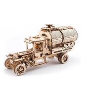 UGears Truck with Tanker Wooden Model Kit main image