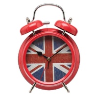Vintage Union Jack Alarm Clock main image