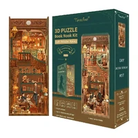 Violin Detective 3D Wooden Puzzle DIY Book Nook main image