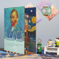 Vincents World 3D Wooden Puzzle DIY Book Nook Kit main image