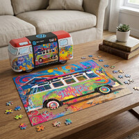 VW Combi Wave Hopper Tin with 550pc Puzzle