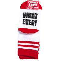Whatever Funny Feet Toddler Socks main image