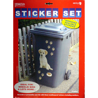 Wheelie Bin Sticker - Puppy main image